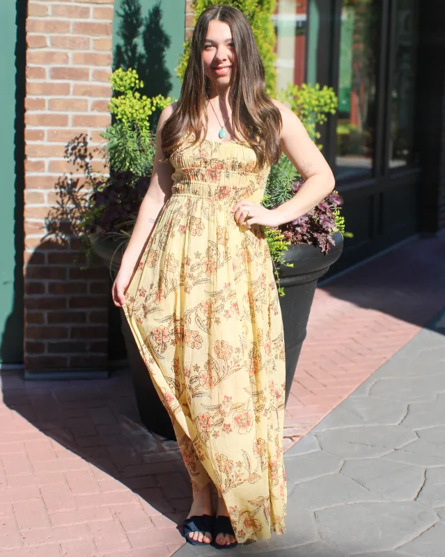 One Ciella Maxi Dress Vanilla Combo made by Free People