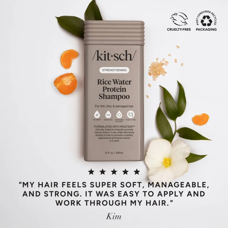 Strengthening Rice Water Shampoo made by Magnolia & Oak
