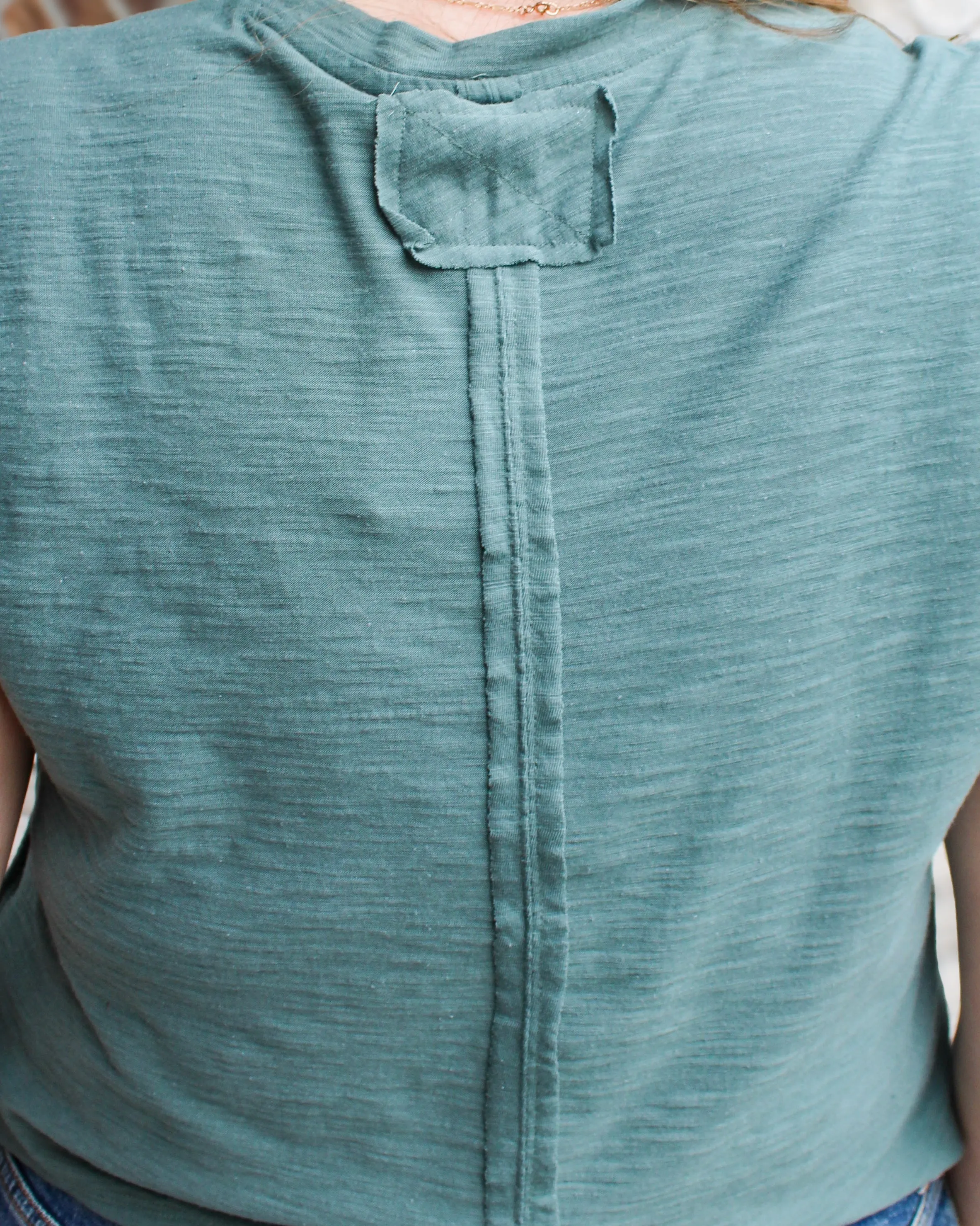 Slub Short Sleeve Tee sold by Magnolia & Oak product image thumbnail 4