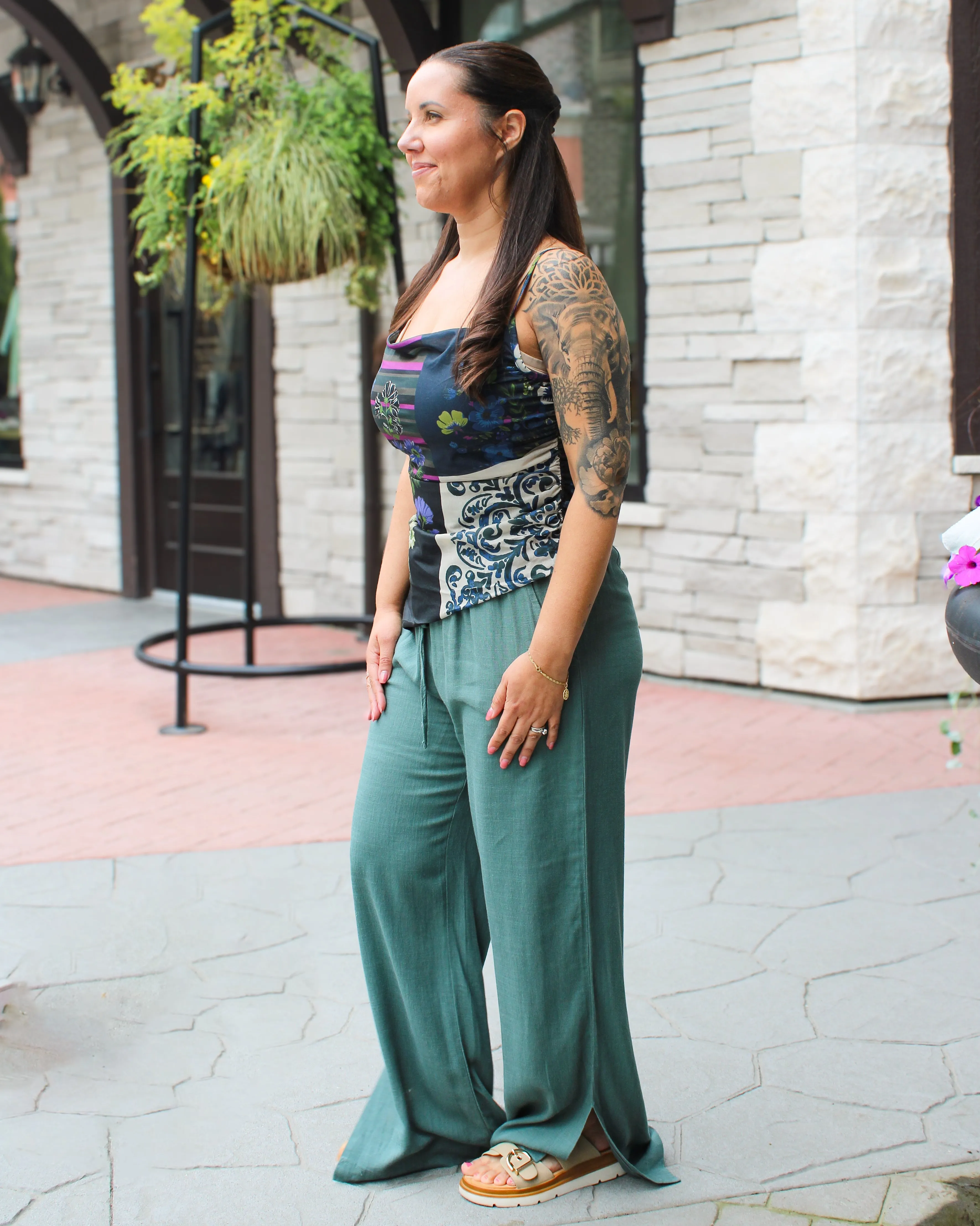 Linen Drawstring Pants sold by Magnolia & Oak product image thumbnail 2