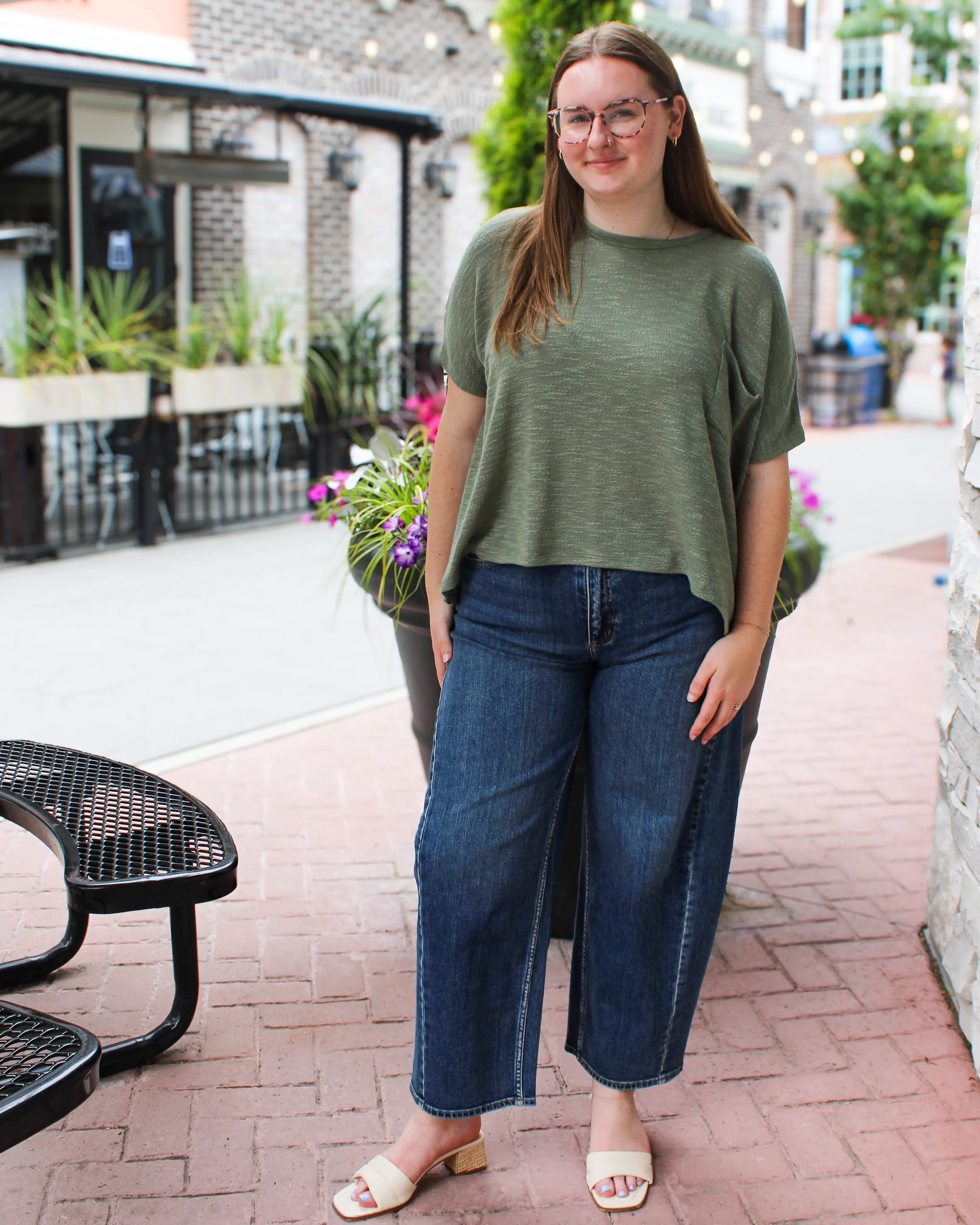 Oversized Slub Pocket Tee sold by Magnolia & Oak product image thumbnail 2