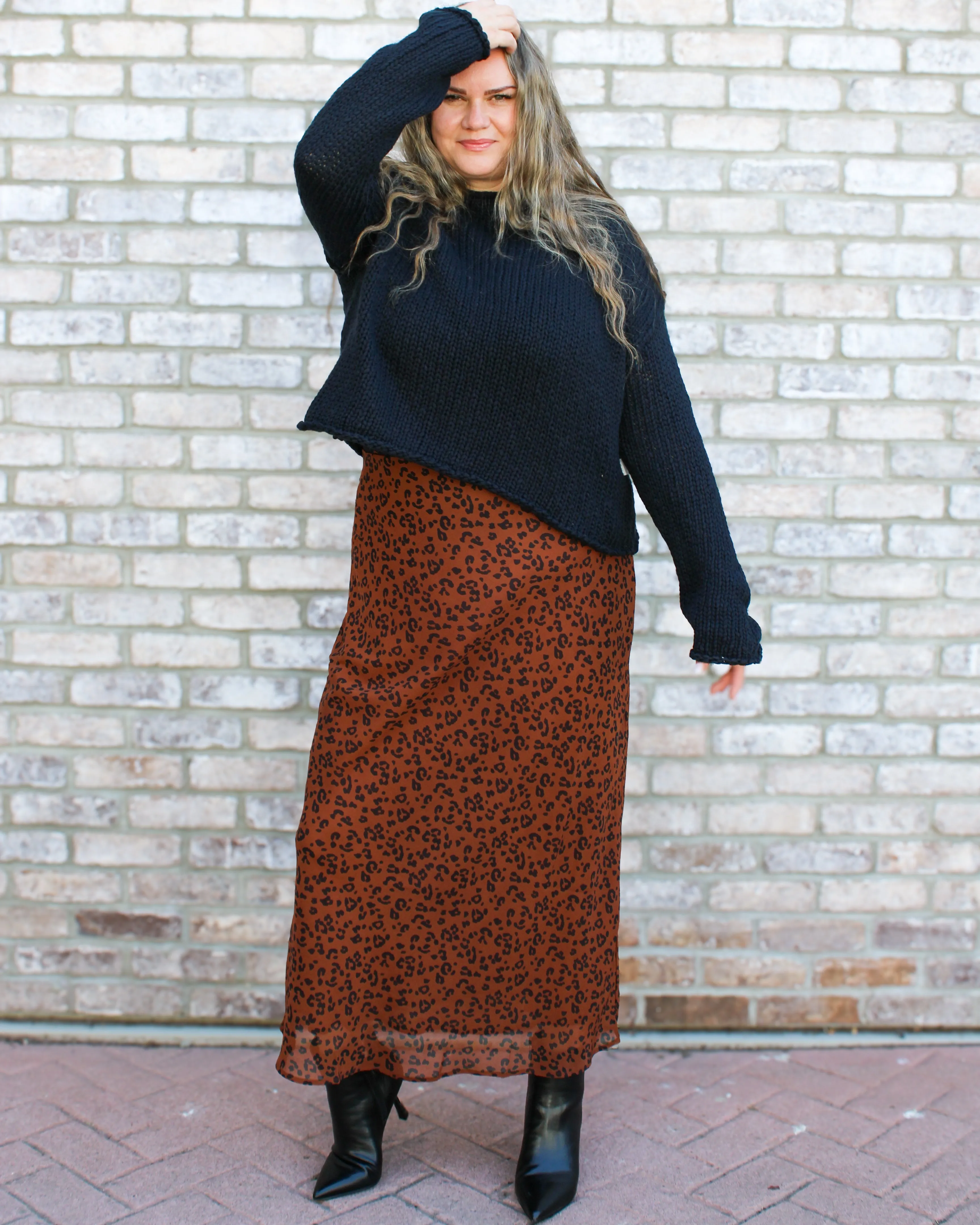 Europa Leopard Skirt sold by Magnolia & Oak product image thumbnail 3