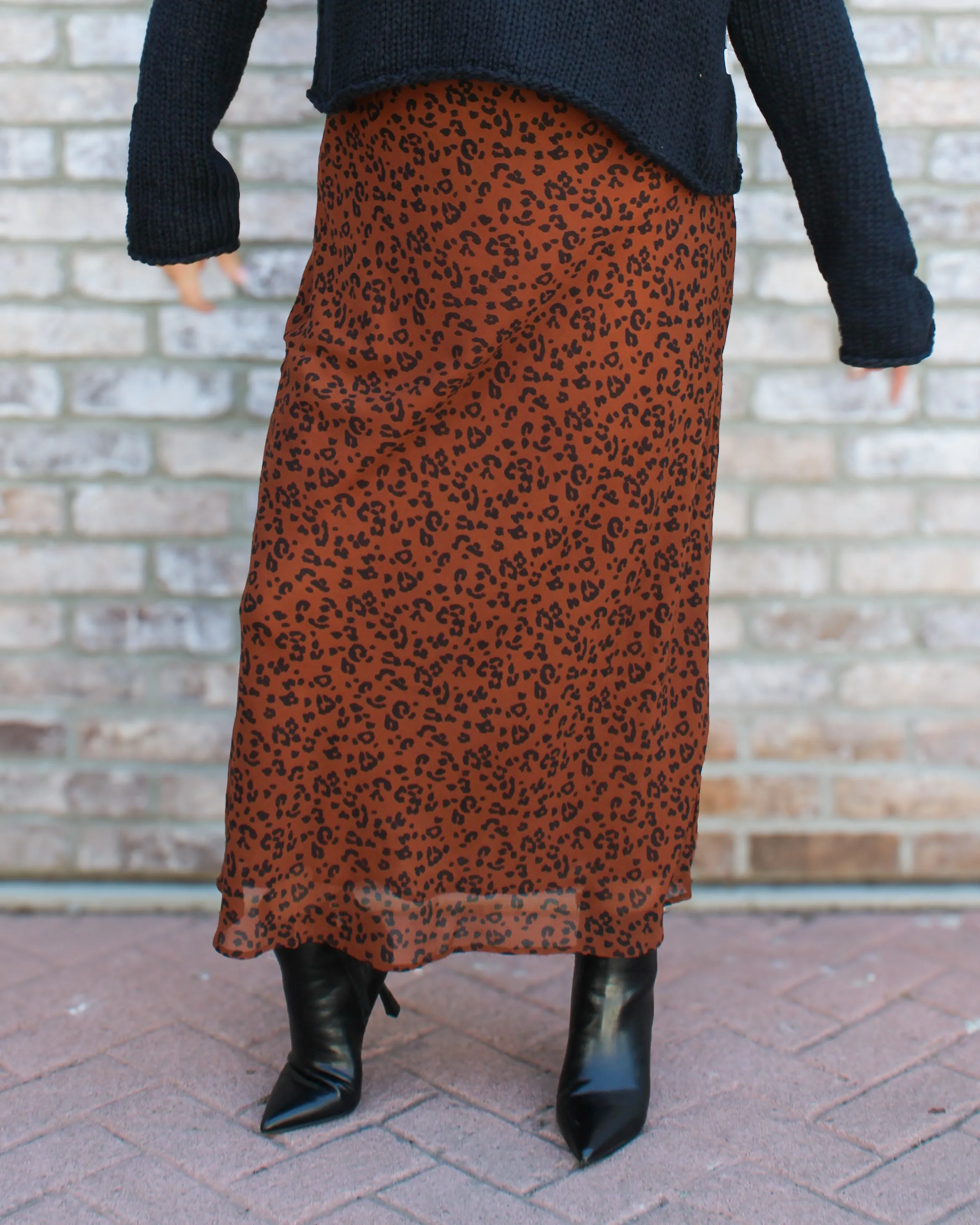 Europa Leopard Skirt sold by Magnolia & Oak product image thumbnail 4