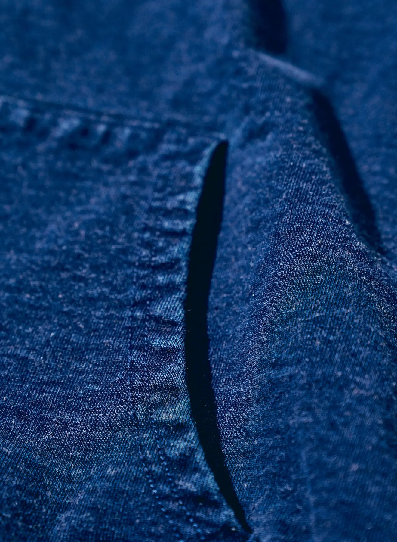 SIS25-102 柿渋染めインディゴスウェットトレーナー sold by Samurai Jeans product image thumbnail 5