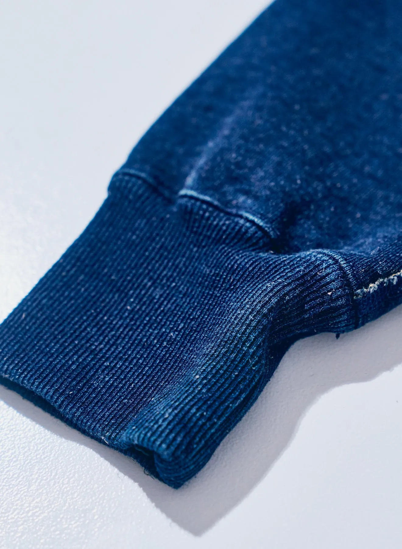 SIS25-101 柿渋染めインディゴスウェットトレーナー sold by Samurai Jeans product image thumbnail 4