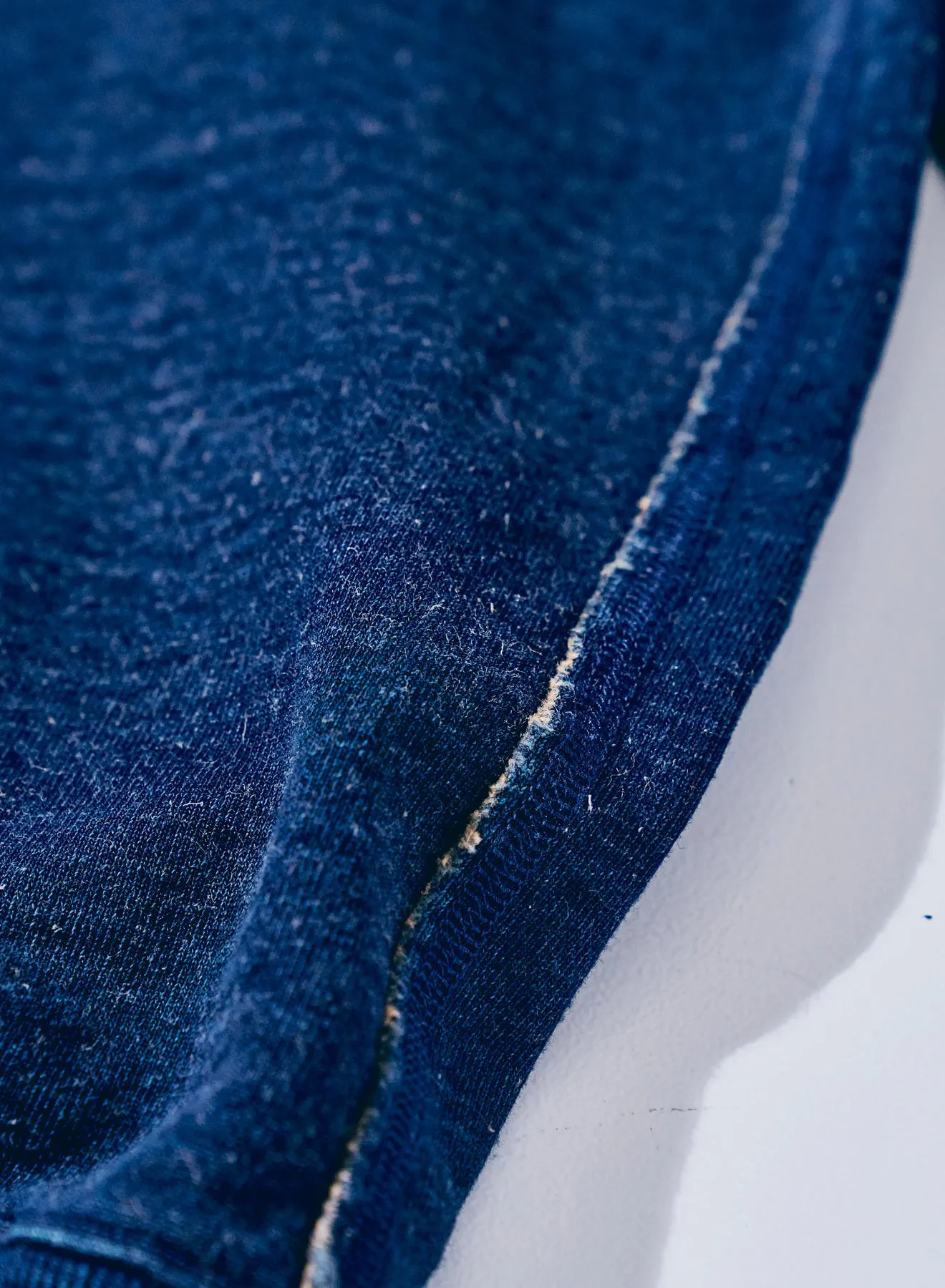 SIS25-101 柿渋染めインディゴスウェットトレーナー sold by Samurai Jeans product image thumbnail 3