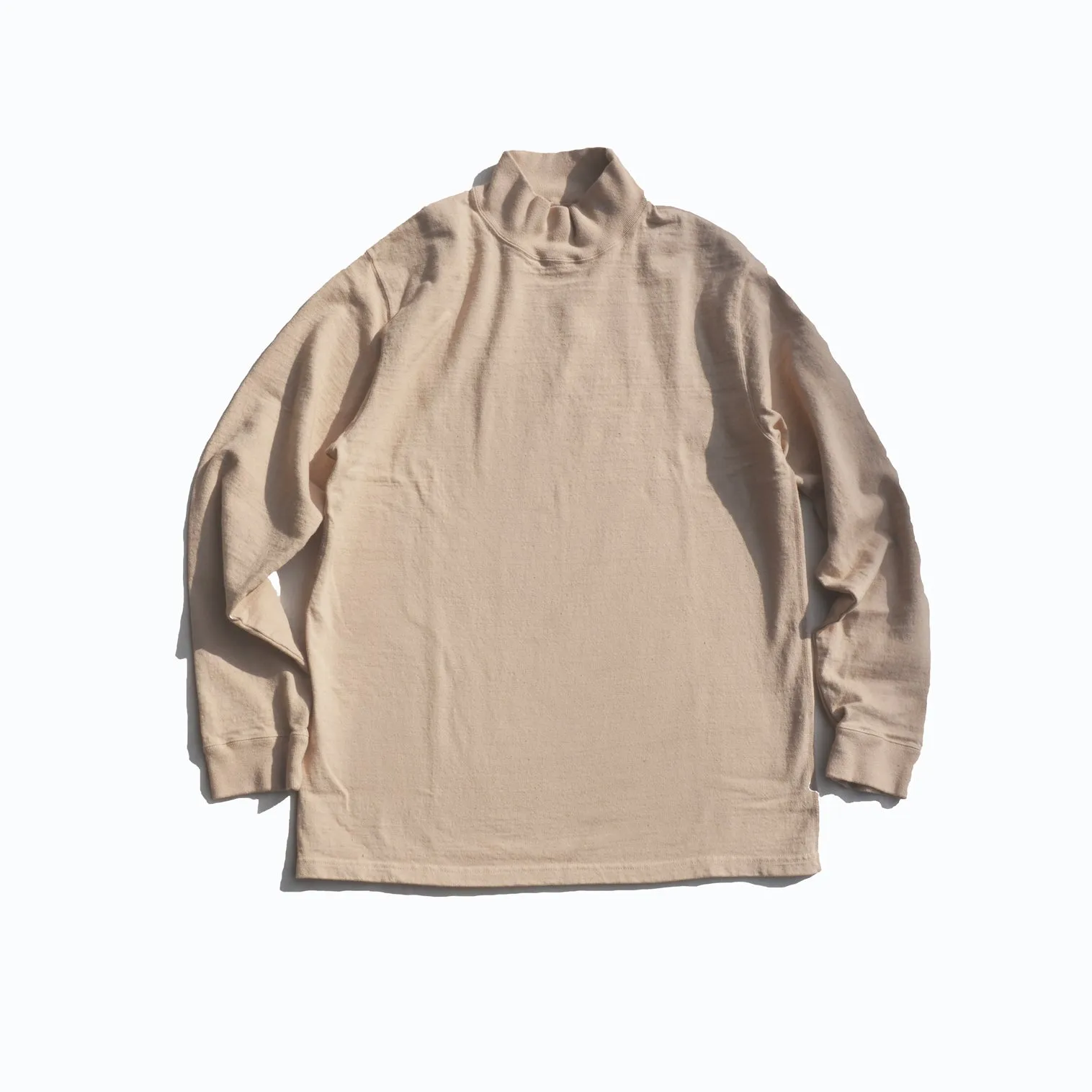 SJSLT-SC02 (Japanese Cotton Made Mock Neck Tee) sold by Samurai Jeans product image thumbnail 4