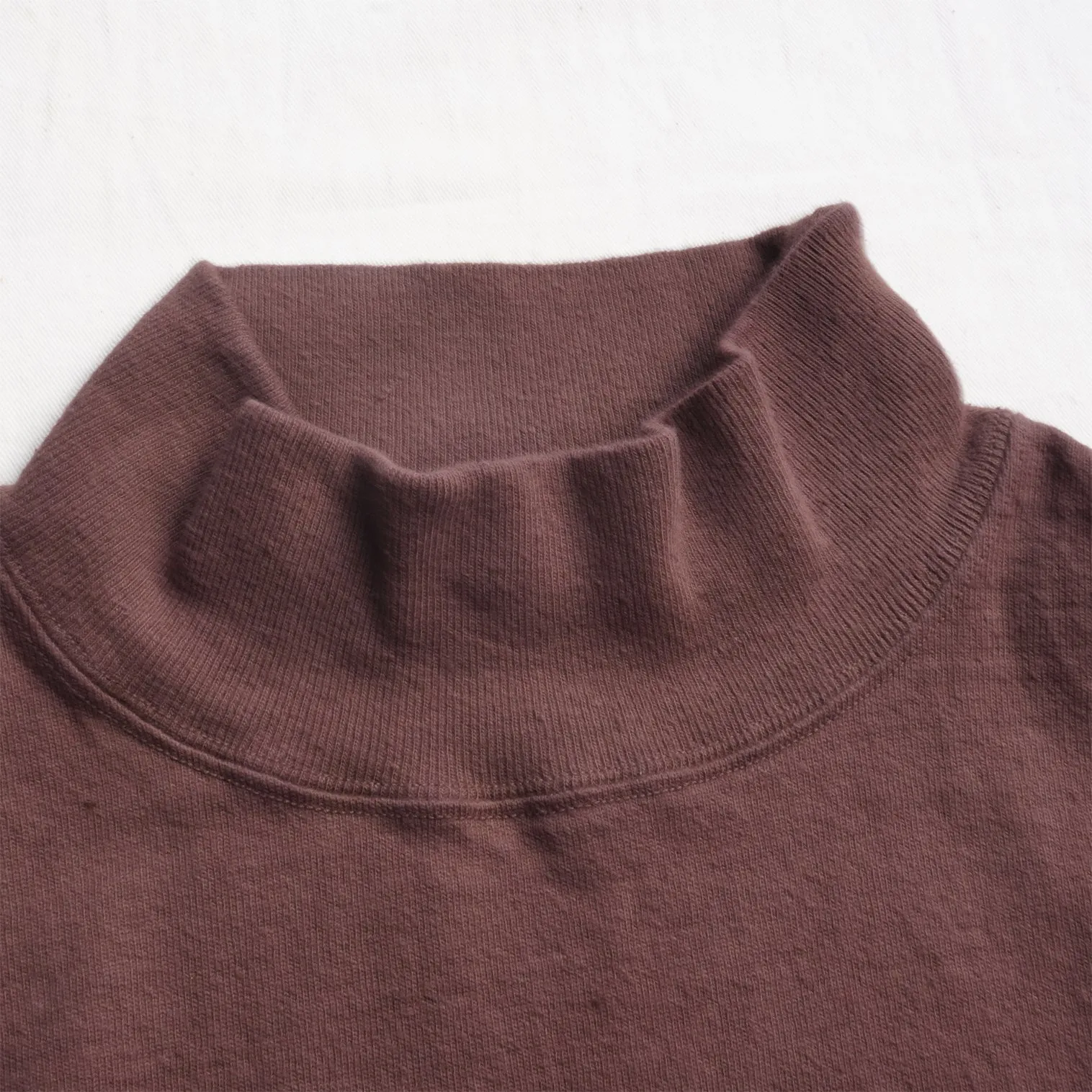 SJSLT-SC02 (Japanese Cotton Made Mock Neck Tee) sold by Samurai Jeans product image thumbnail 5