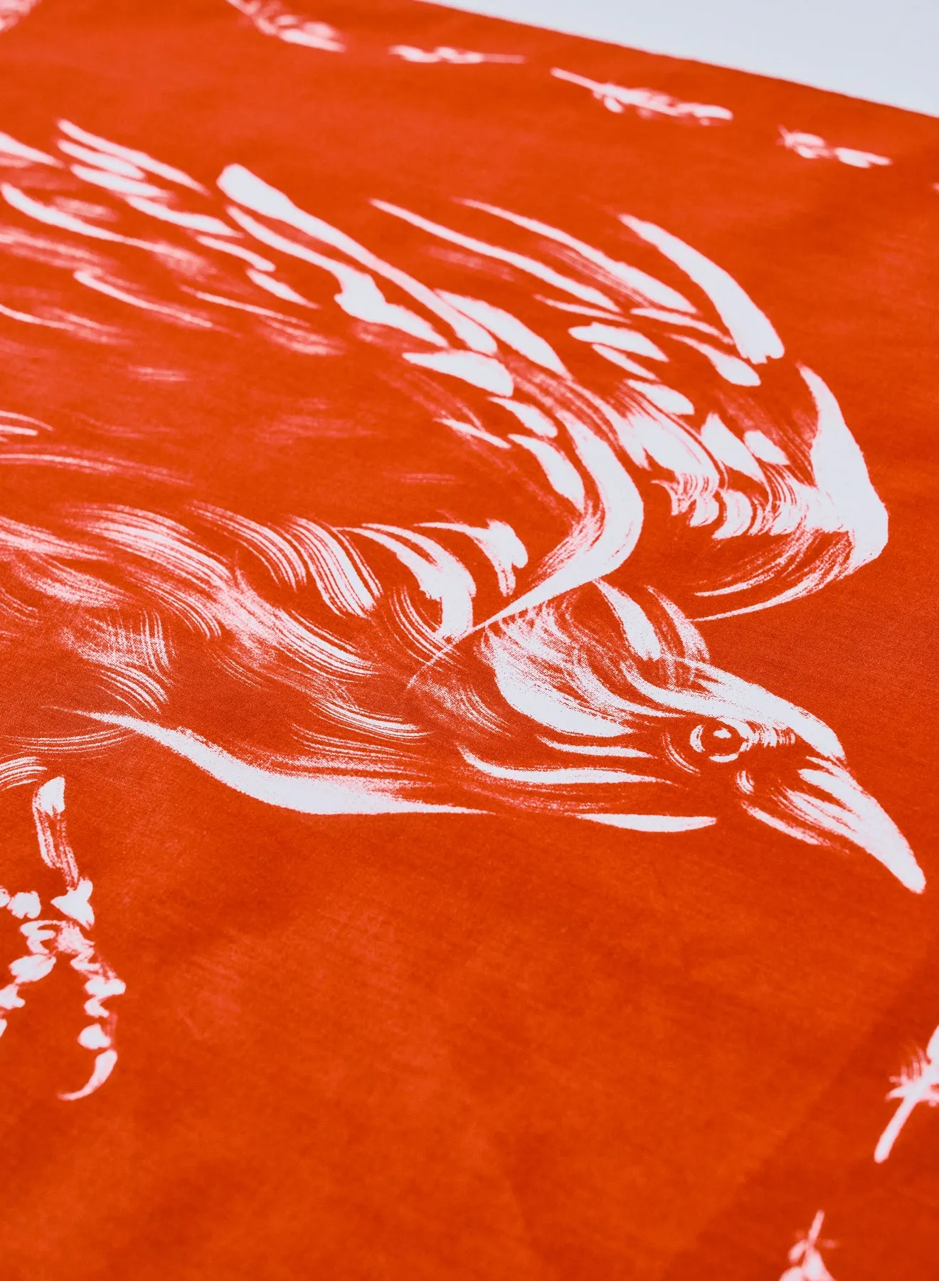 SJ-BANDANA-02H 本店限定八咫烏柄バンダナ sold by Samurai Jeans