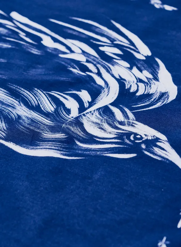 SJ-BANDANA-02 八咫烏柄バンダナ made by Samurai Jeans
