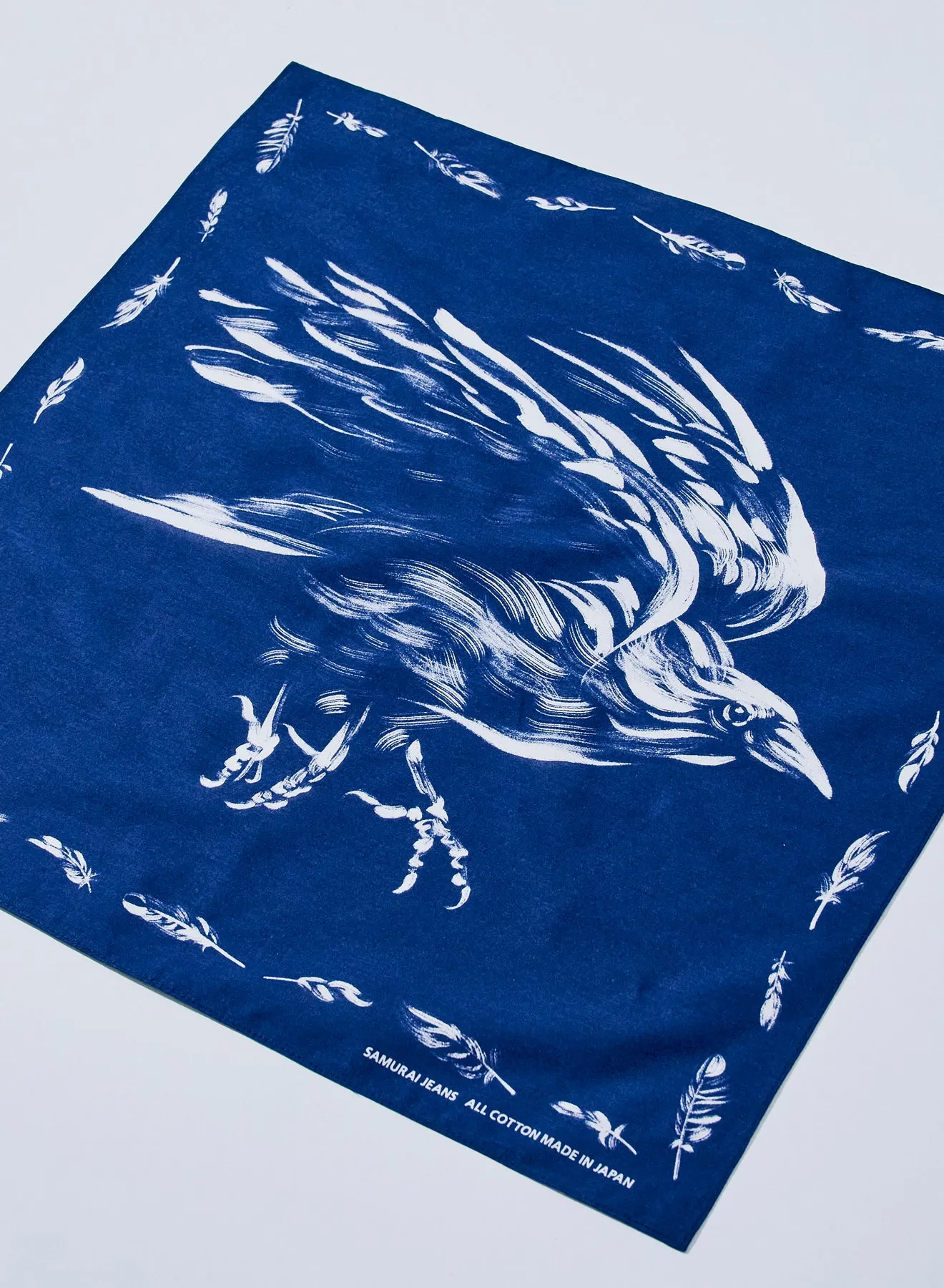SJ-BANDANA-02 八咫烏柄バンダナ sold by Samurai Jeans product image thumbnail 3