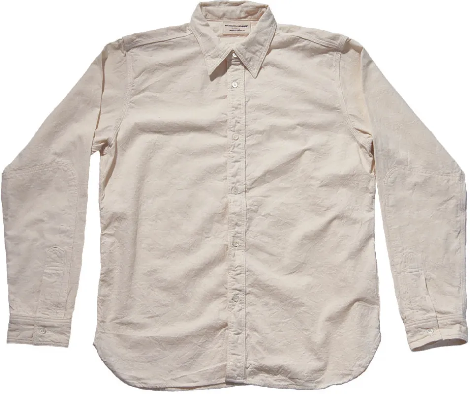 SSS25-AT トロピカルウェザー長袖シャツ made by Samurai Jeans