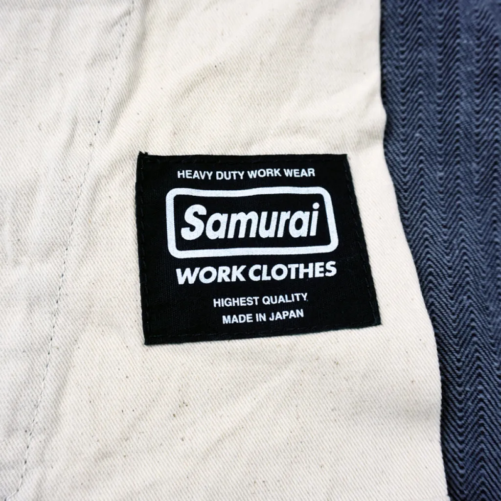 SWC300WP-HB HERRINGBONE WORK PANTS sold by Samurai Jeans product image thumbnail 3