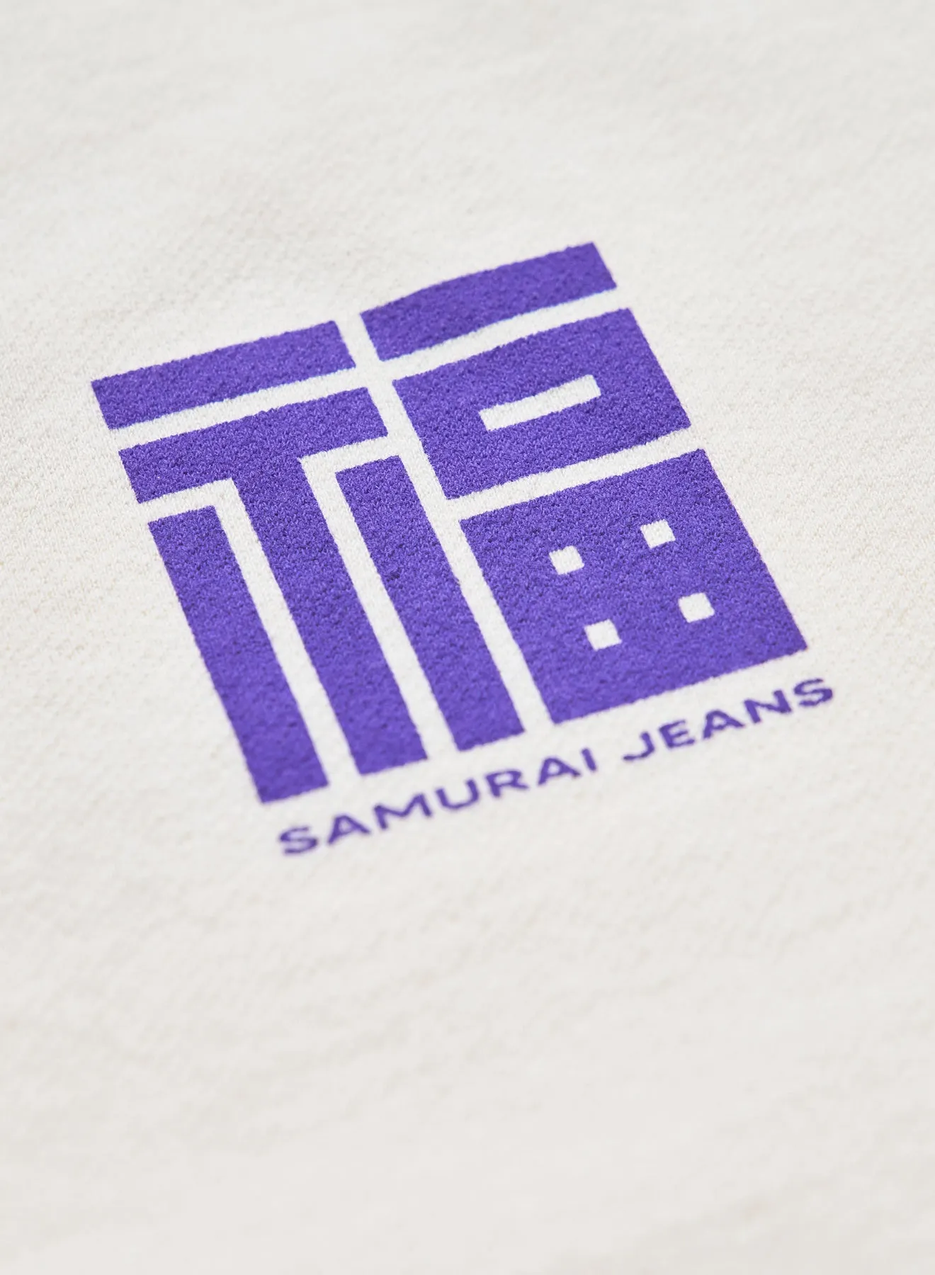 SJST25-105 Aged Cotton Inlay Loopwheel T-Shirt "Seven Gods" sold by Samurai Jeans product image thumbnail 3