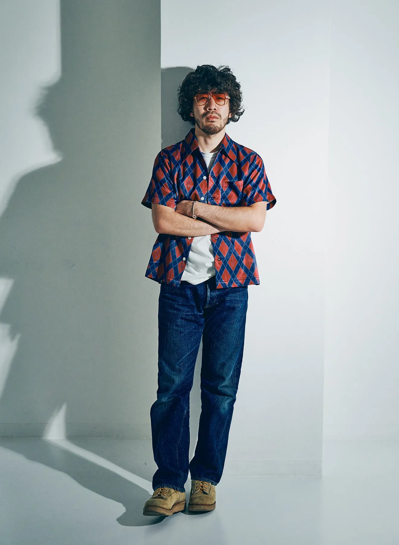HSA25-01 "NARAHIRA" SNAKE PATTERN SHIRT sold by Samurai Jeans product image thumbnail 3