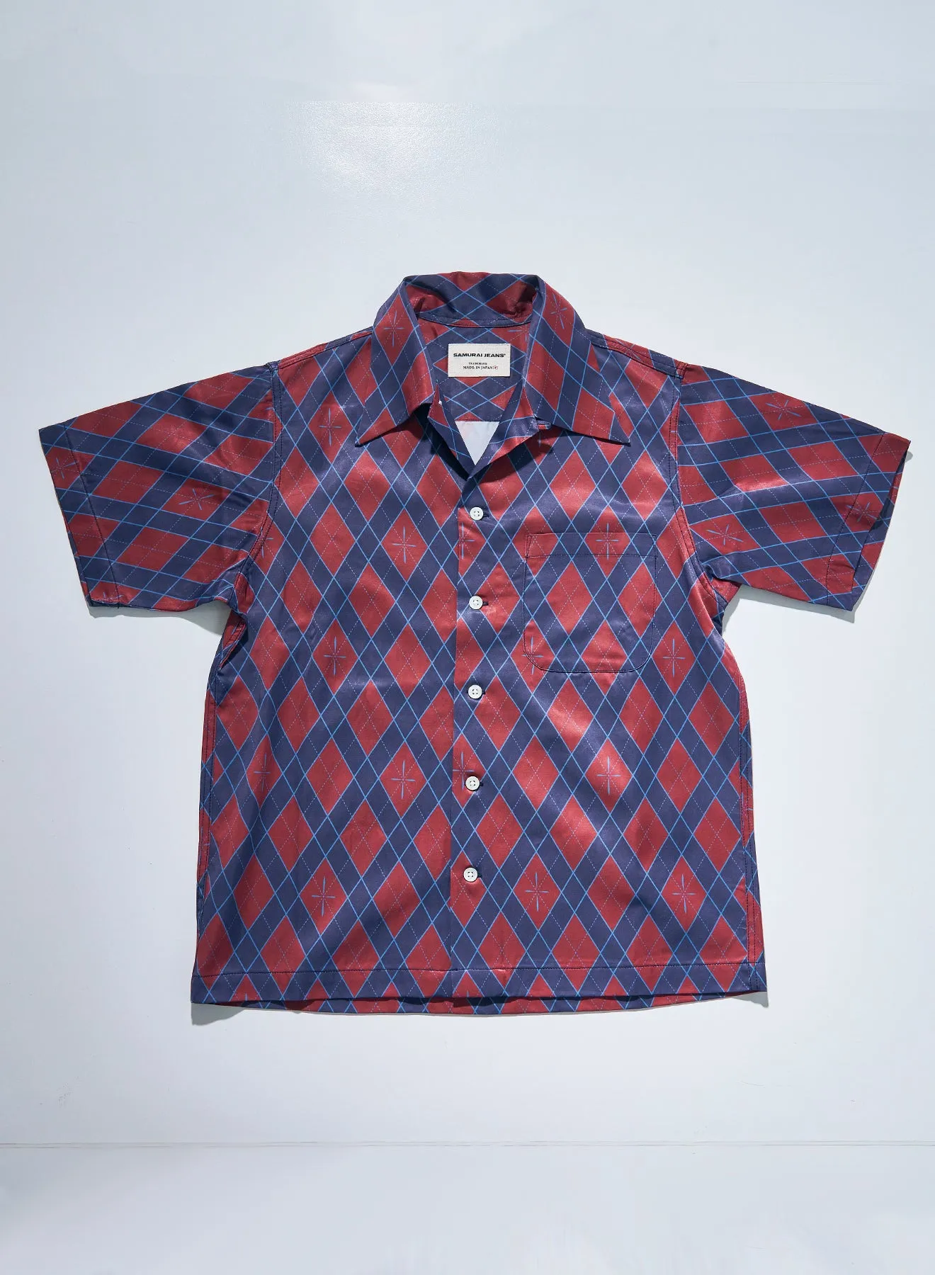 HSA25-01 "NARAHIRA" SNAKE PATTERN SHIRT sold by Samurai Jeans
