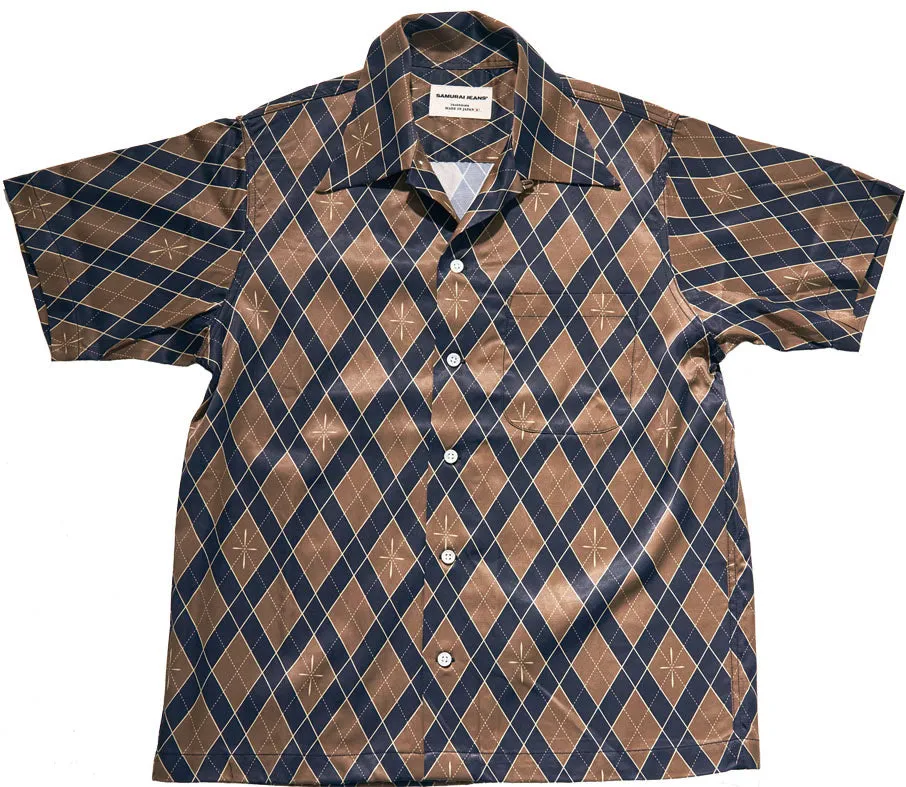 SSA25-01 "NARAHIRA" SNAKE PATTERN SHIRT sold by Samurai Jeans