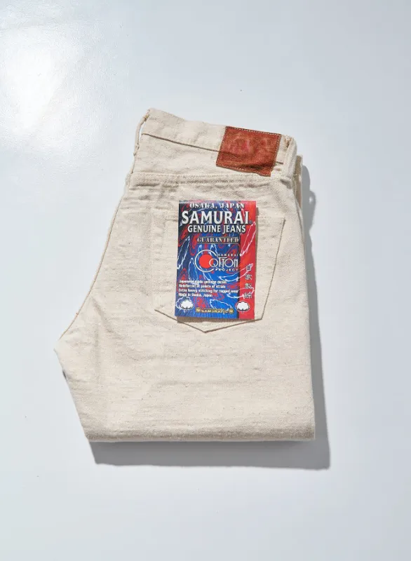 S510SC-KI Samurai Cotton Kinari Regular Straight Jeans sold by Samurai Jeans