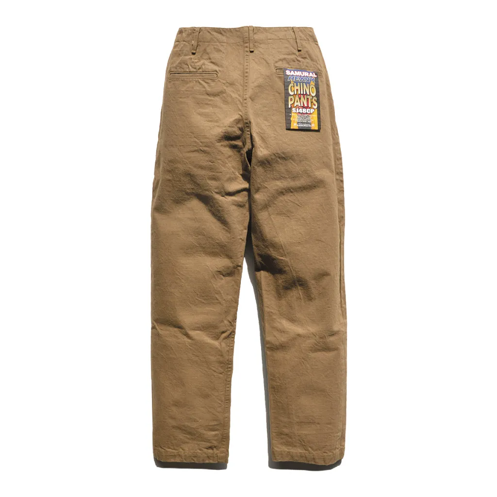 SJ48CP Heavy Chino Wide Trousers sold by Samurai Jeans product image thumbnail 3