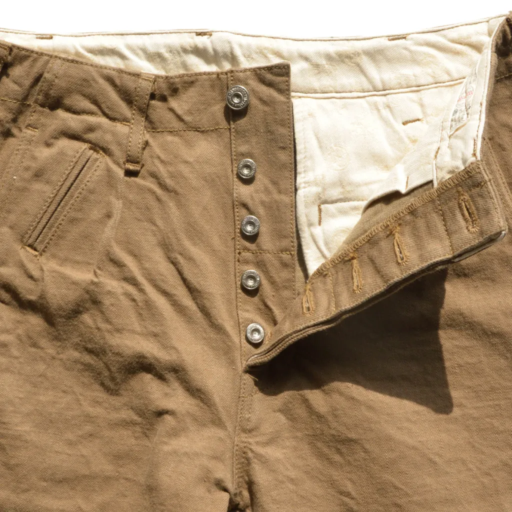 SJ48CP Heavy Chino Wide Trousers sold by Samurai Jeans product image thumbnail 4