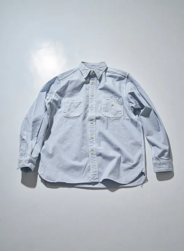 SJCBS24-TS NIGIDAMA Selvedge Chambray Shirt made by Samurai Jeans