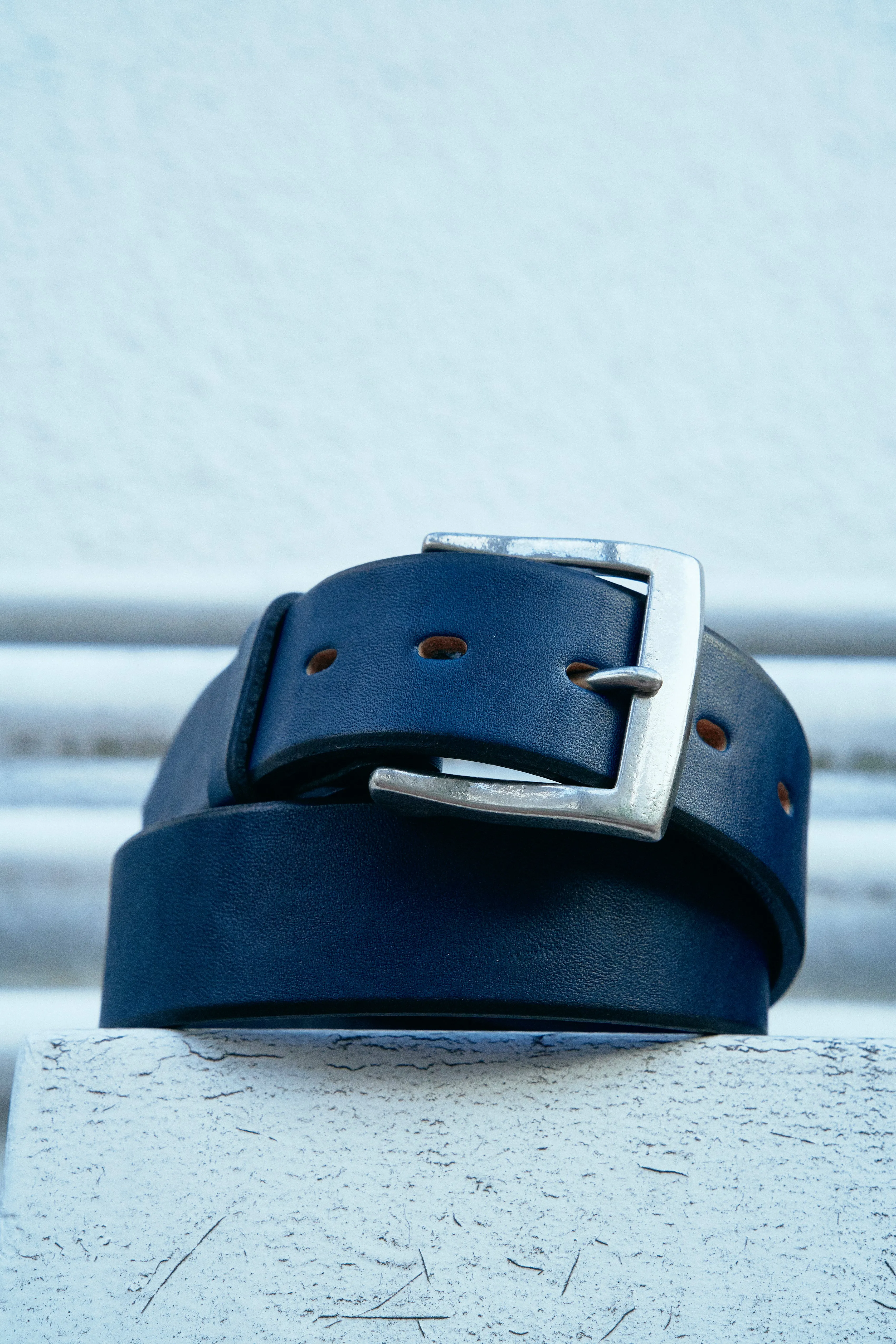 A301-AI Indigo-dyed Belt sold by Samurai Jeans product image thumbnail 2