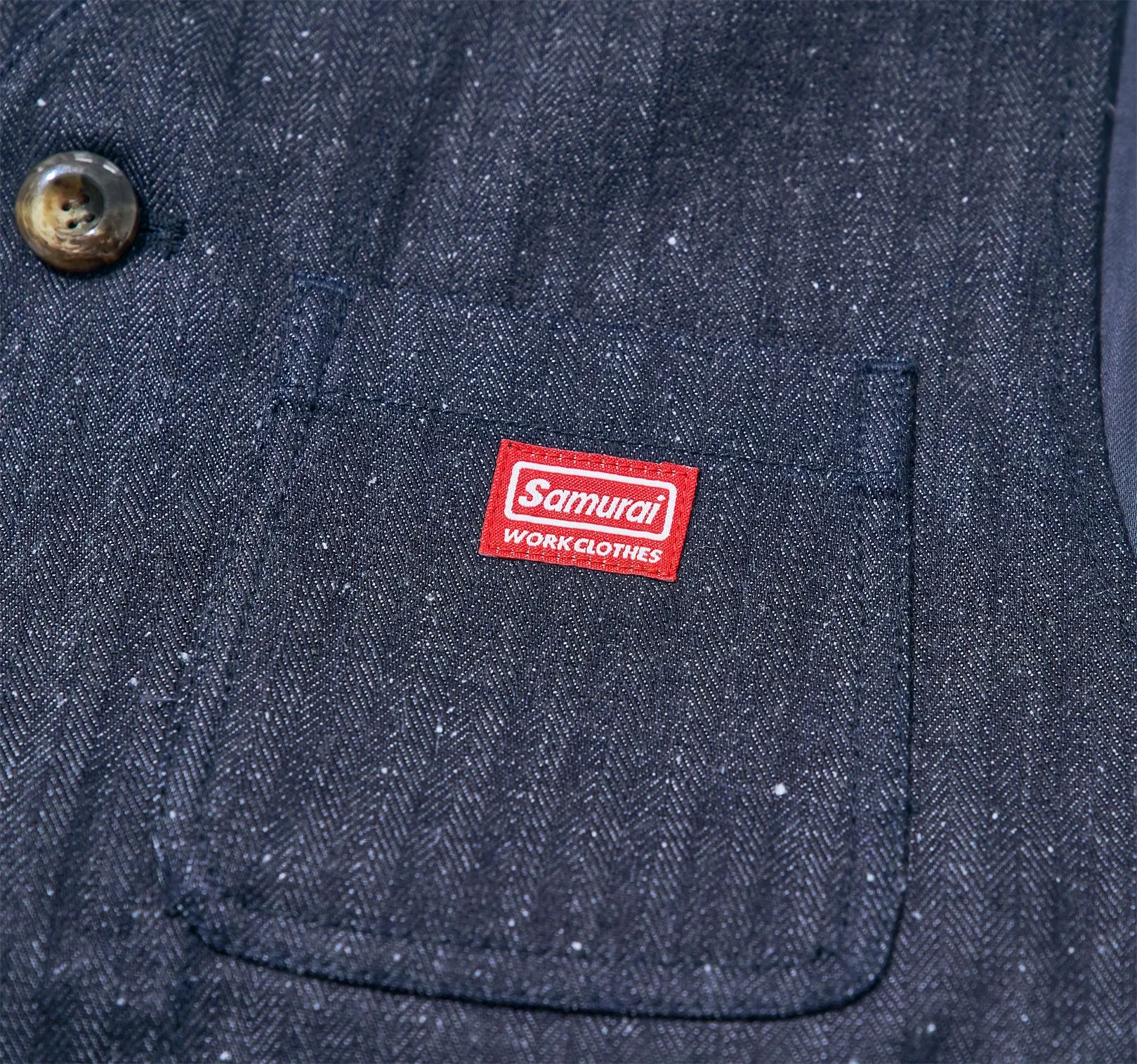 SWCVT24-HB HERRINGBONE VEST sold by Samurai Jeans product image thumbnail 5