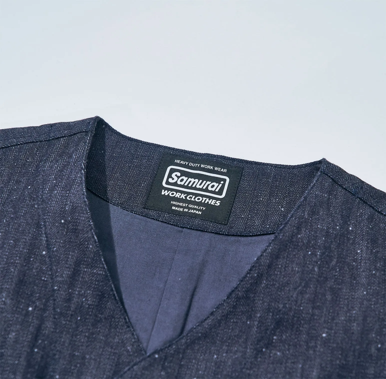 SWCVT24-HB HERRINGBONE VEST sold by Samurai Jeans product image thumbnail 3