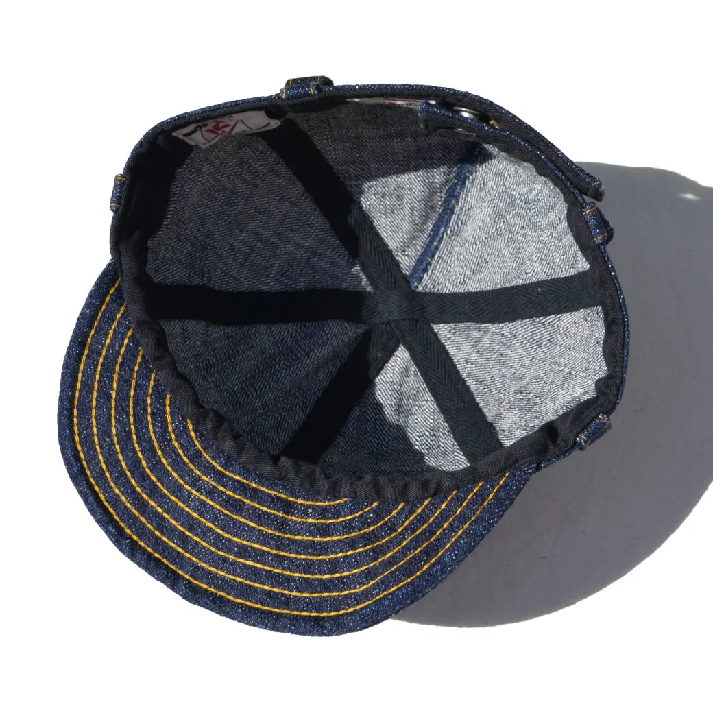SJ201WC-5000VX17oz Denim Work Cap sold by Samurai Jeans product image thumbnail 5