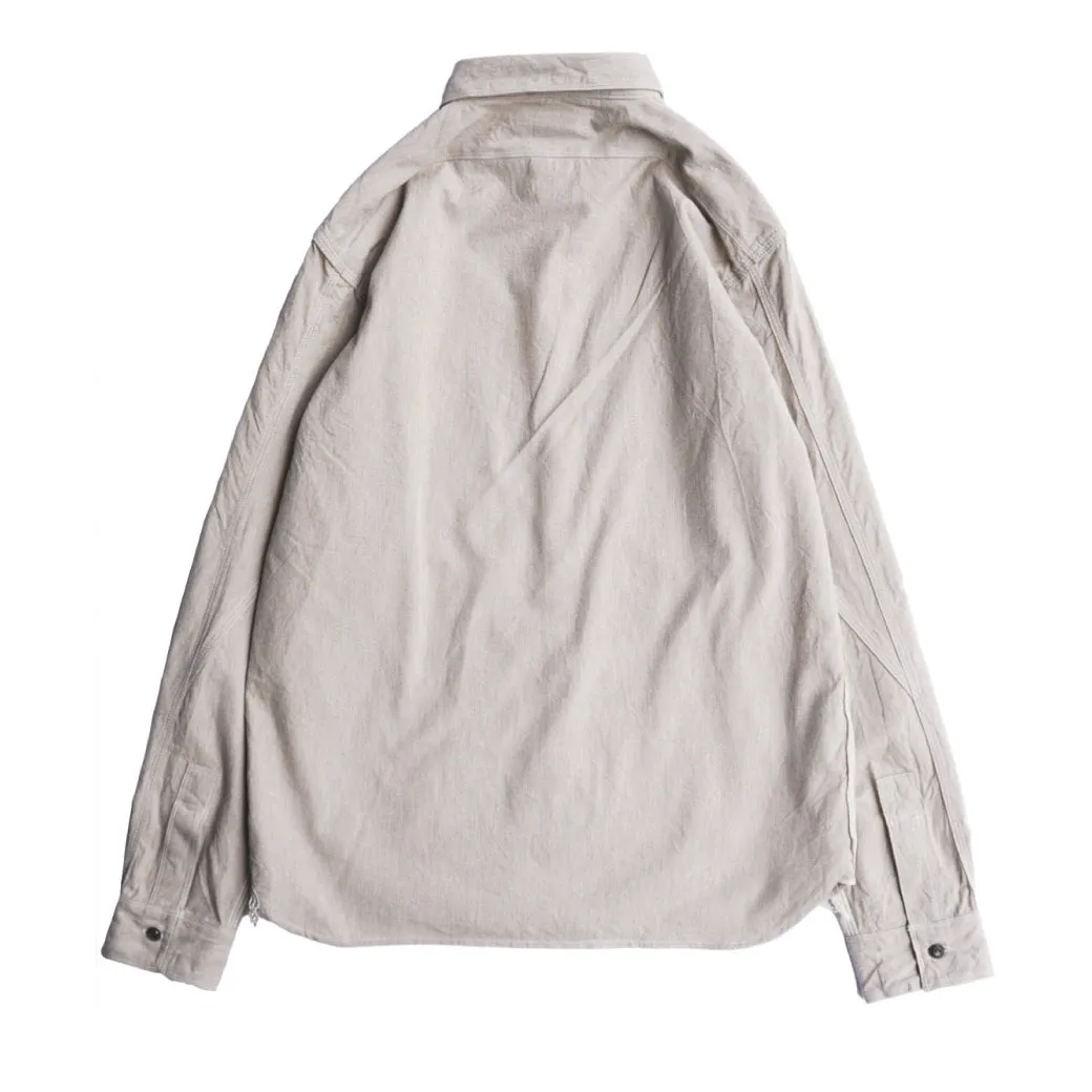 SJCBS23 Twisted Heather Selvedge Chambray Shirt sold by Samurai Jeans product image thumbnail 2