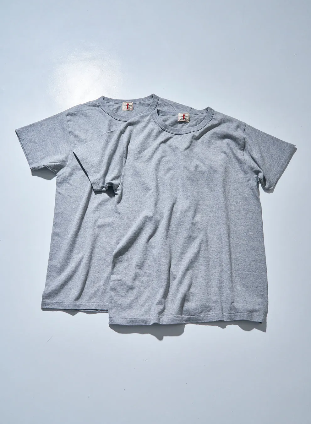 SJ2PST-CREW Crew Neck 2-Pack T-Shirt Plain sold by Samurai Jeans product image thumbnail 4