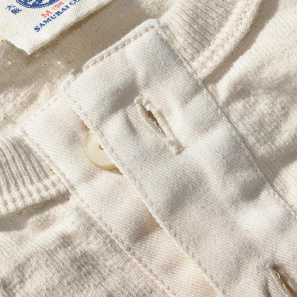 SJST-SC02 (Japanese Cotton Made Henley T-Shirt) sold by Samurai Jeans product image thumbnail 3