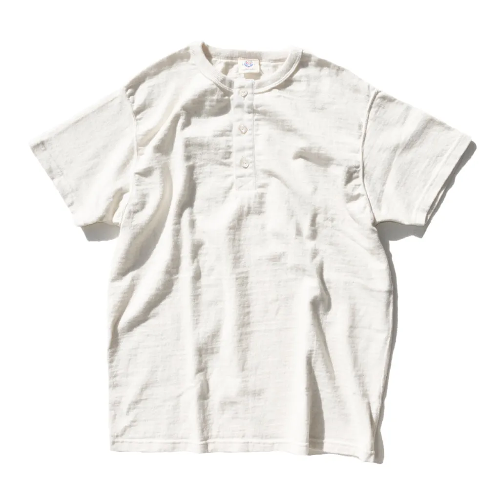 SJST-SC02 (Japanese Cotton Made Henley T-Shirt) sold by Samurai Jeans