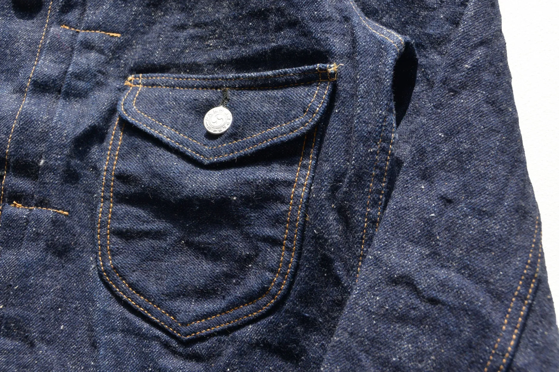 S101AX AI PLUS MODEL SERIES DENIM JACKET sold by Samurai Jeans product image thumbnail 5