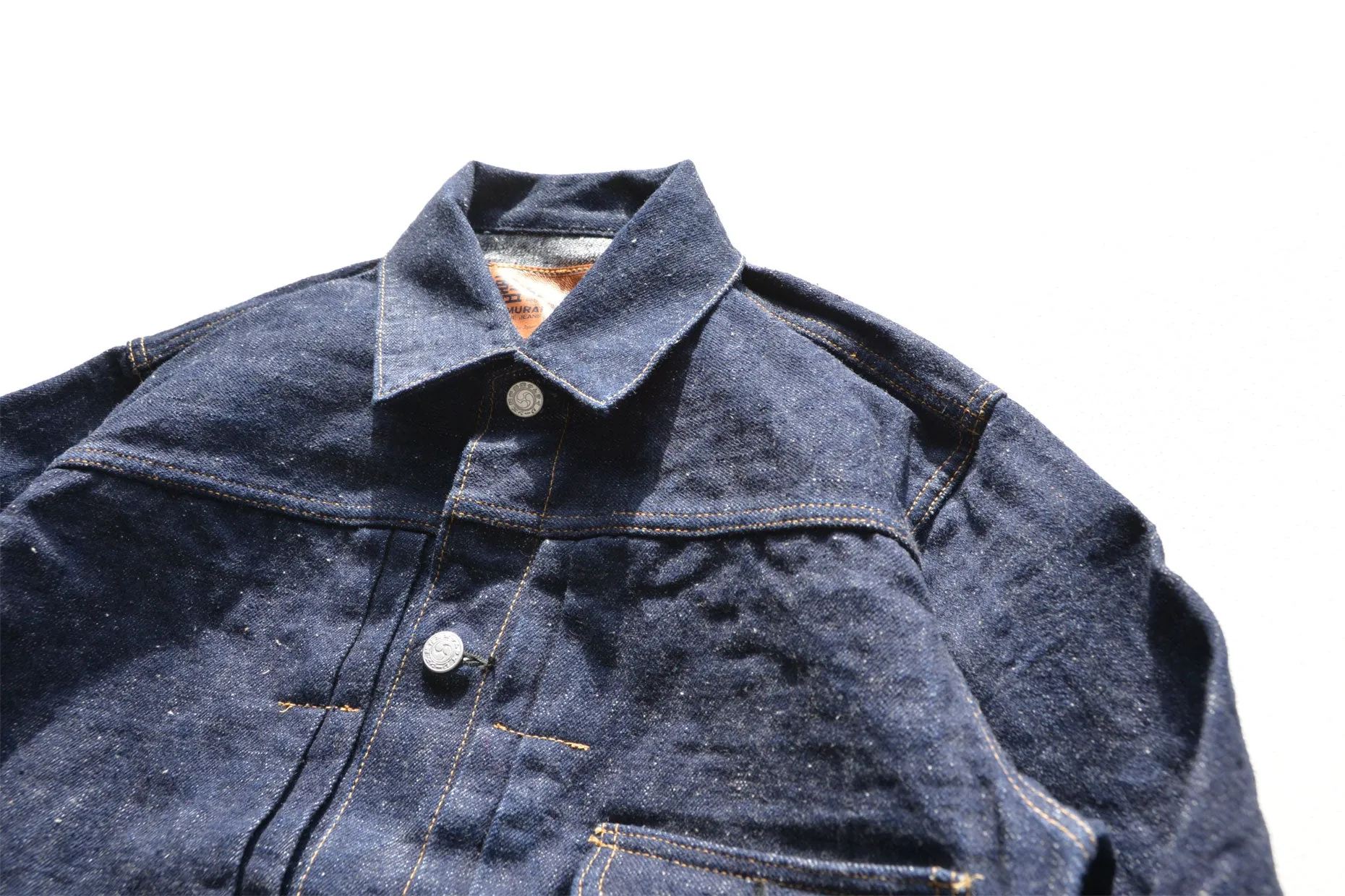 S101AX AI PLUS MODEL SERIES DENIM JACKET sold by Samurai Jeans product image thumbnail 3