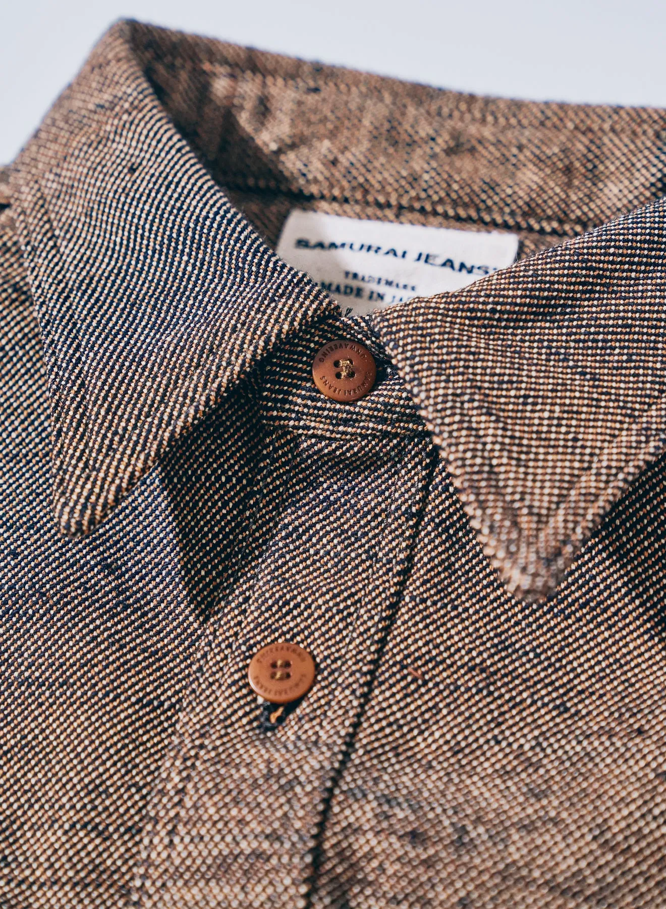 SMN25-01 Elemental Flannel Shirt sold by Samurai Jeans product image thumbnail 4