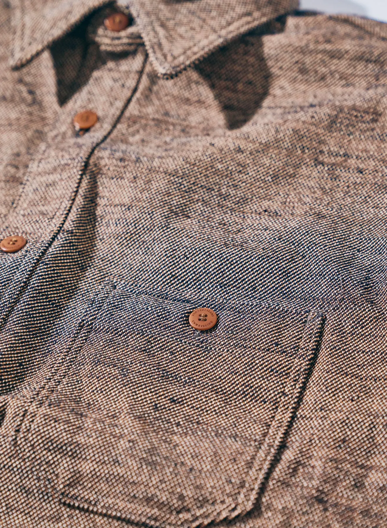 SMN25-01 Elemental Flannel Shirt sold by Samurai Jeans product image thumbnail 3