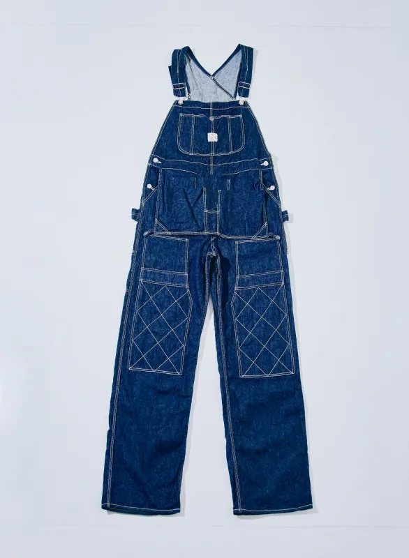 SJOVAL-SC01 Samurai Cotton Denim Overalls sold by Samurai Jeans