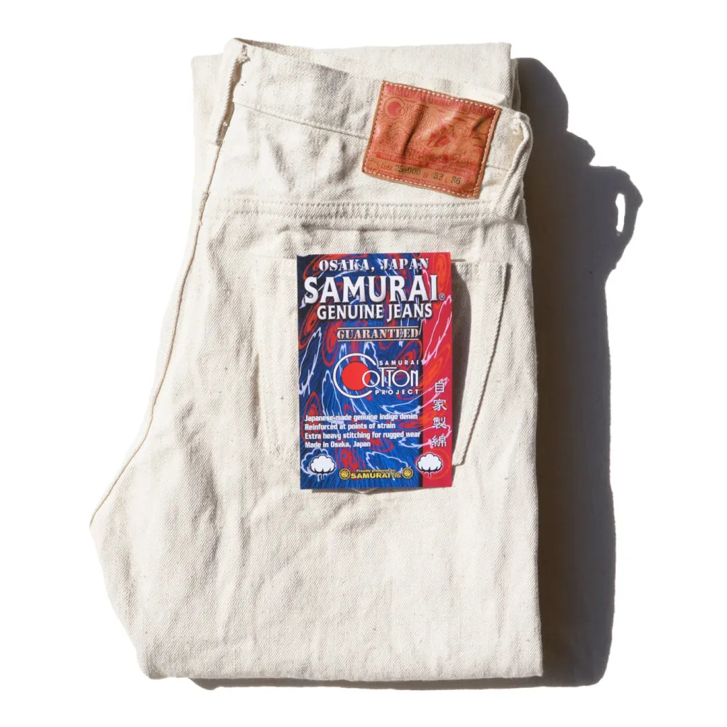 S710SC-KI (Japanese Cotton Natural color jeans) sold by Samurai Jeans