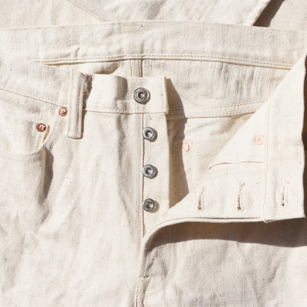 S710SC-KI (Japanese Cotton Natural color jeans) sold by Samurai Jeans product image thumbnail 5