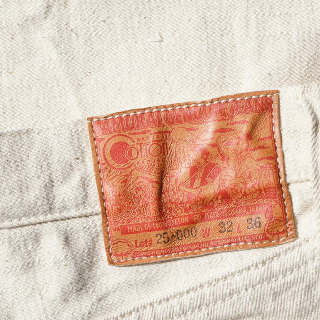 S710SC-KI (Japanese Cotton Natural color jeans) sold by Samurai Jeans product image thumbnail 4