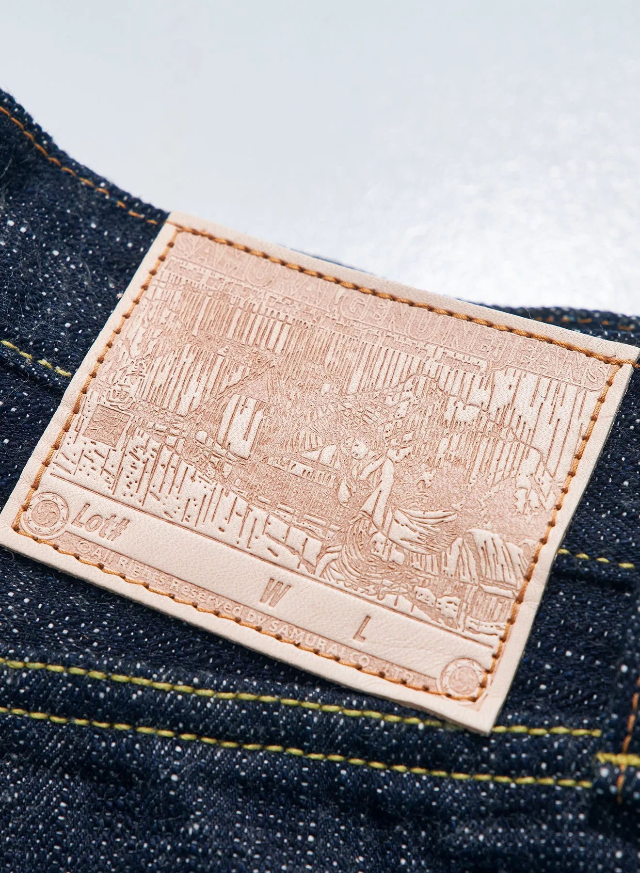 S211XX17oz-SDS スラブ村雨モデル sold by Samurai Jeans product image thumbnail 3