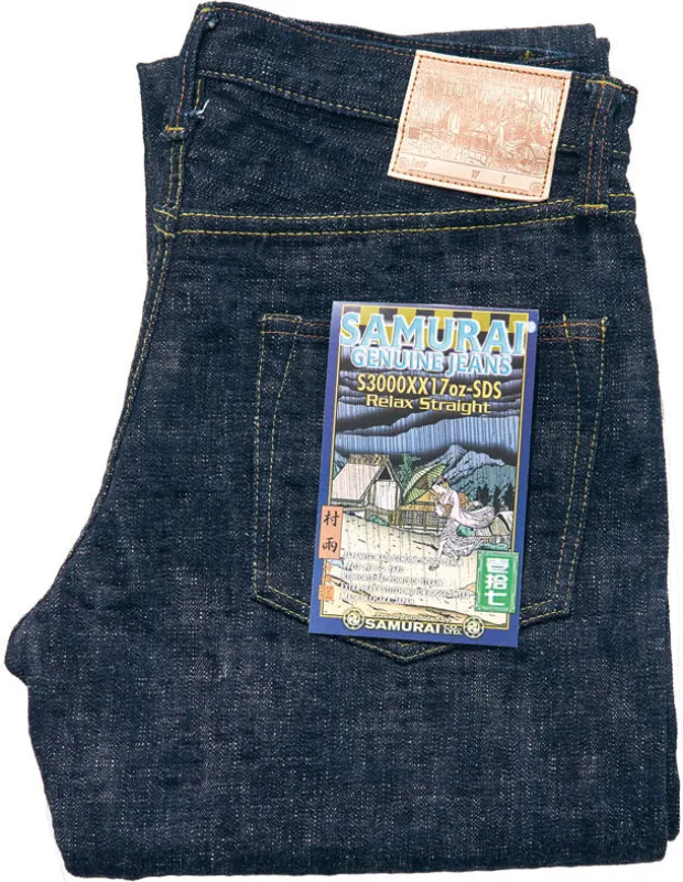 S3000XX17oz-SDS スラブ村雨モデル made by Samurai Jeans
