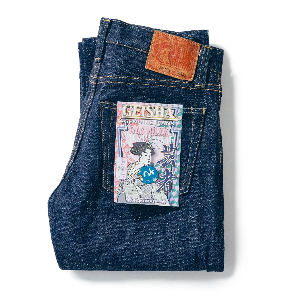 GA510LXX 16oz芸者ストレート sold by Samurai Jeans