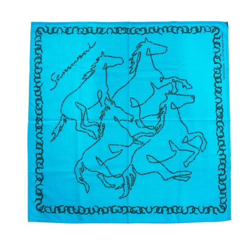SJ-BANDANA-03H 本店限定午柄バンダナ made by Samurai Jeans