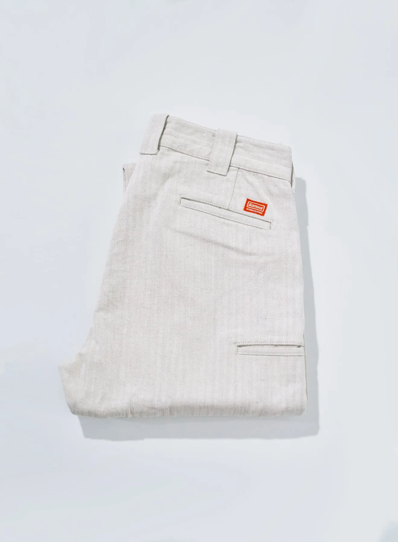 SWC510DBN-HB (Double-knee work pants) sold by Samurai Jeans product image thumbnail 3