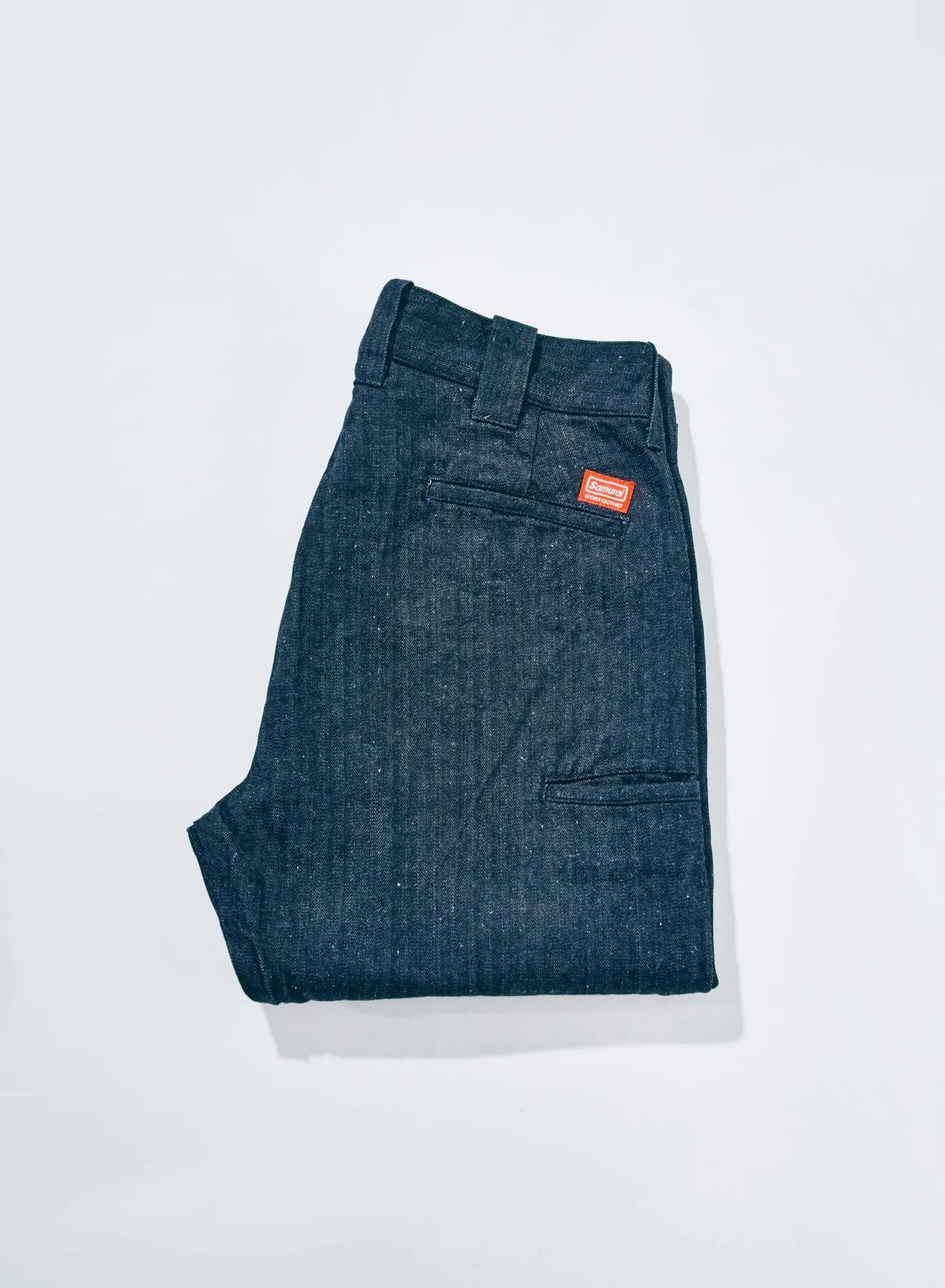 SWC510DBN-HB (Double-knee work pants) sold by Samurai Jeans product image thumbnail 2