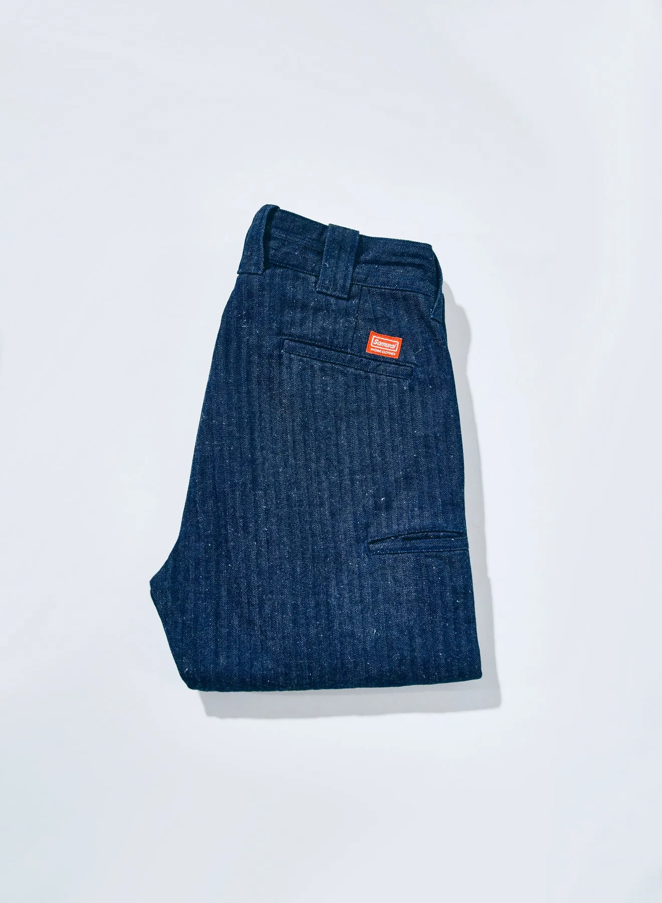 SWC510DBN-HB (Double-knee work pants) sold by Samurai Jeans