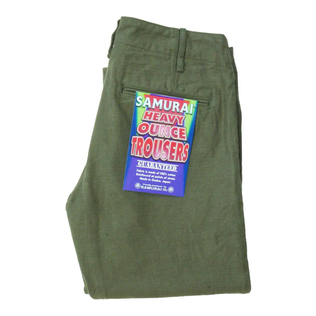SJ42BP Heavy Back Satin Trousers sold by Samurai Jeans