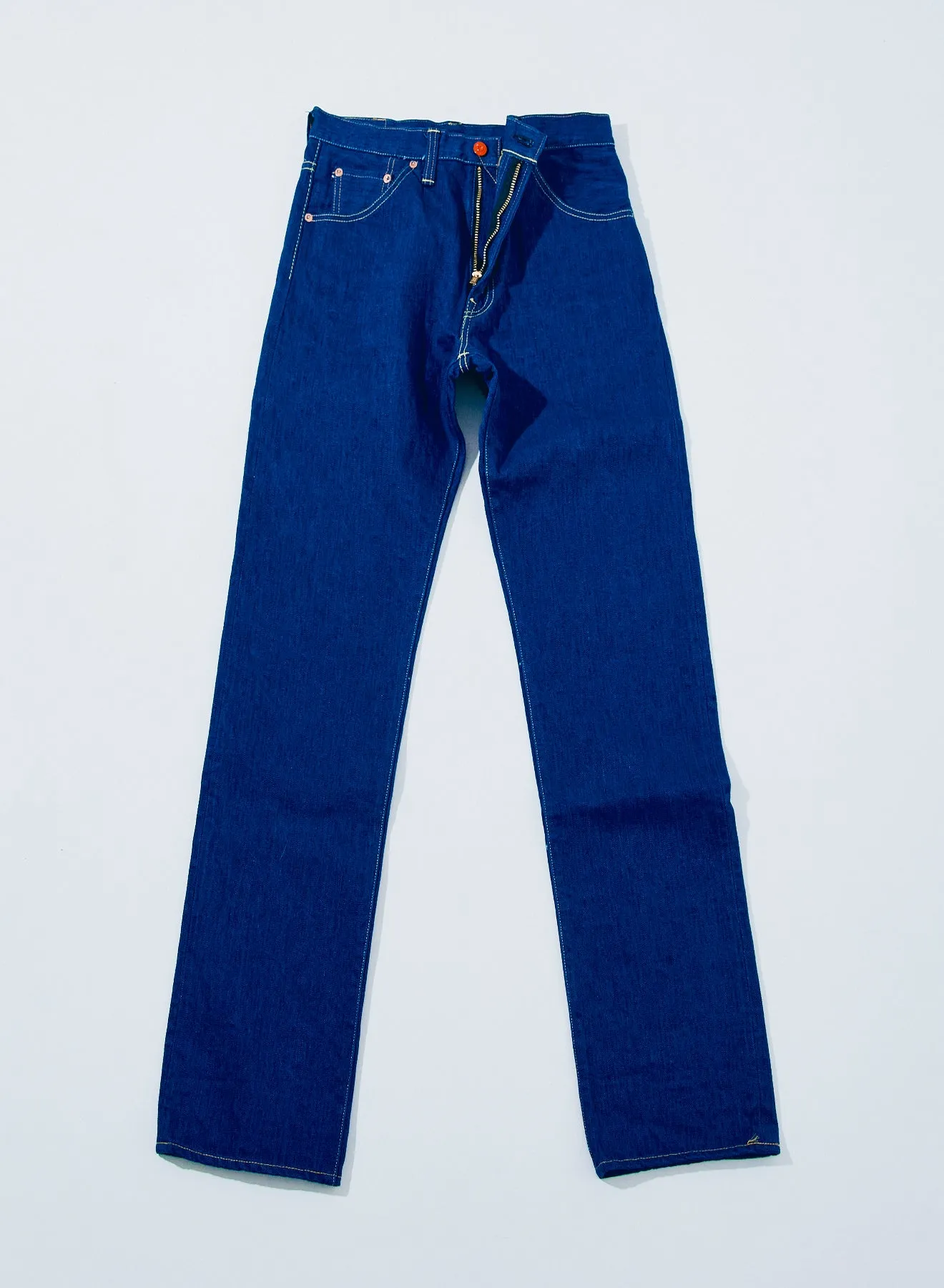 S6100XX15oz-SH Seigaiha Slim Straight Zipper model sold by Samurai Jeans product image thumbnail 2
